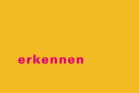 erkennen