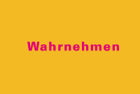 Wahrnehmen